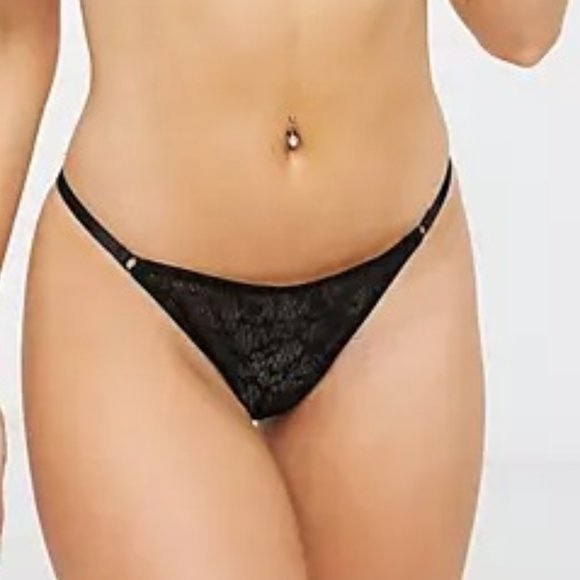 NWT Free People Tameeka Undies in Black - Picture 1 of 10